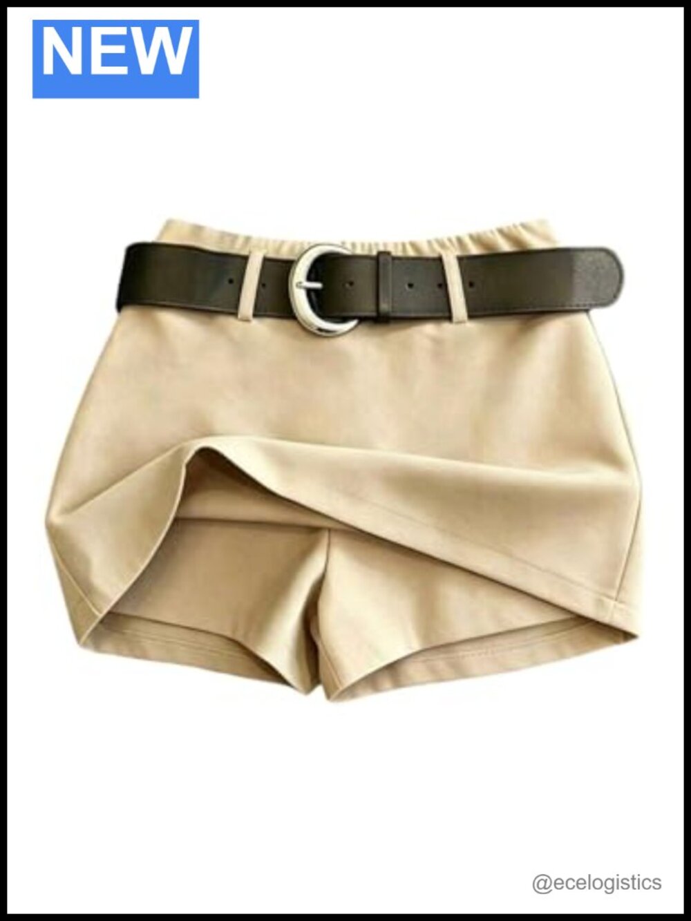 Floerns Women's High Waisted Mini Skorts Skirt with Built in Shorts